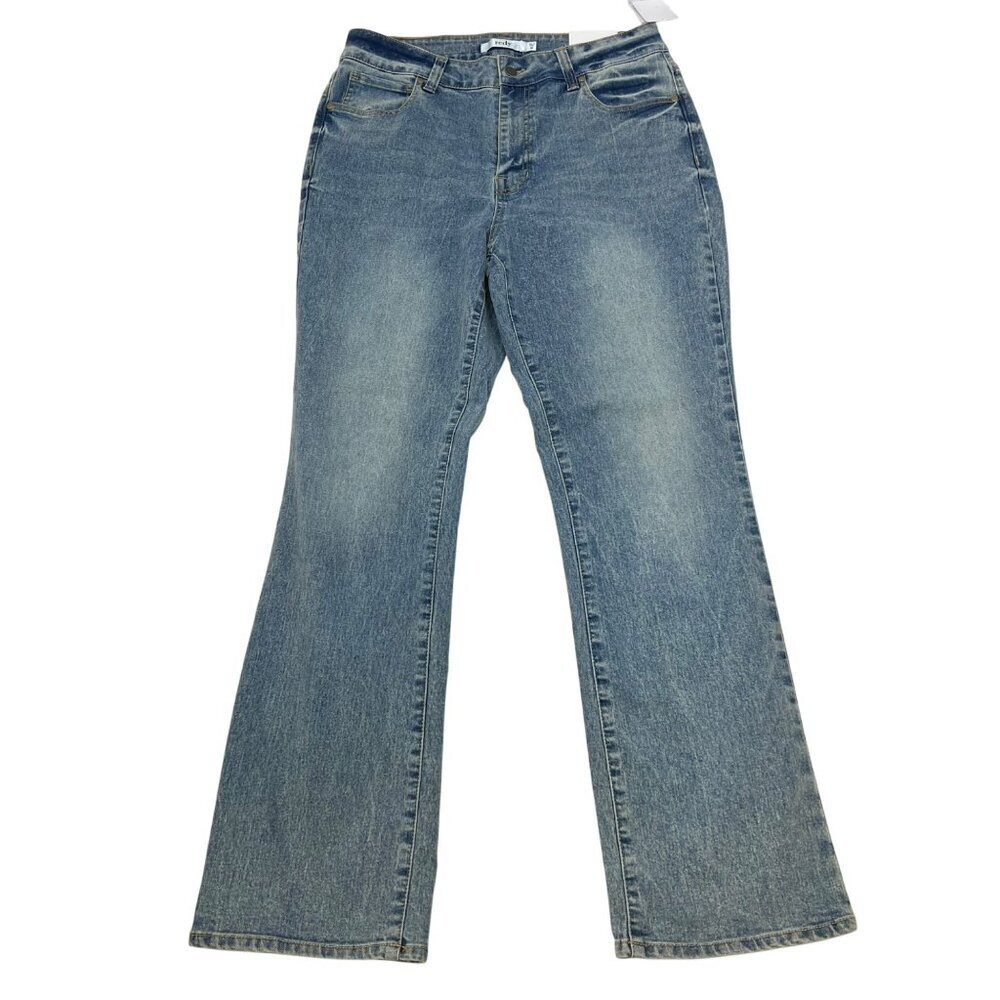 Redy Women’s High Rise Flare Jeans Medium Wash Size 29 New